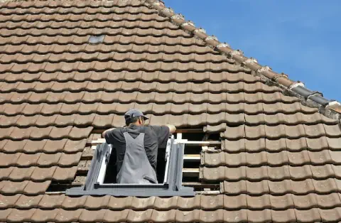 Pose de velux - Le Hohwald